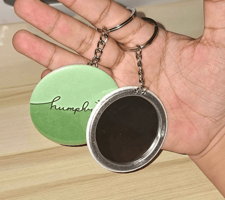 Name Mirror Keyhcain thumbnail 2